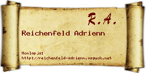 Reichenfeld Adrienn névjegykártya