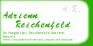 adrienn reichenfeld business card